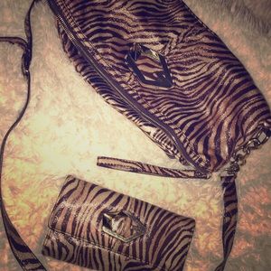 Guess Zebra Purse & Wallet
